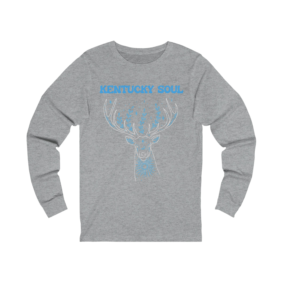 Unisex Blue Deer - Jersey Long Sleeve Tee