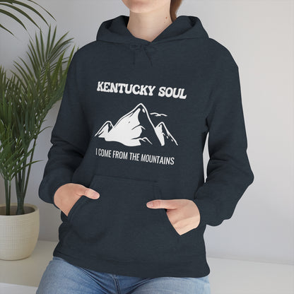 I Come From The Mountains- Unisex Heavy Blend™ Hooded Sweatshirt