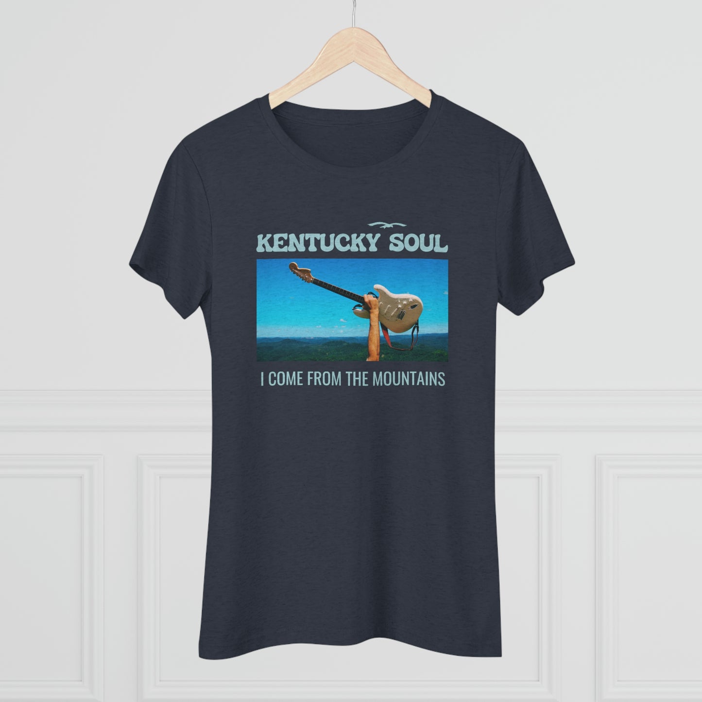 Women's I Come From the Mountains Single Cover Triblend Tee