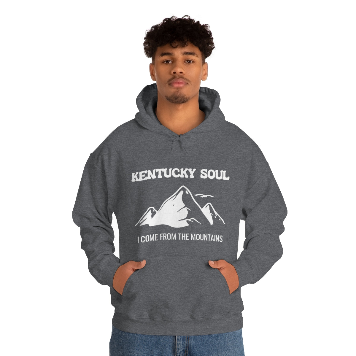 I Come From The Mountains- Unisex Heavy Blend™ Hooded Sweatshirt