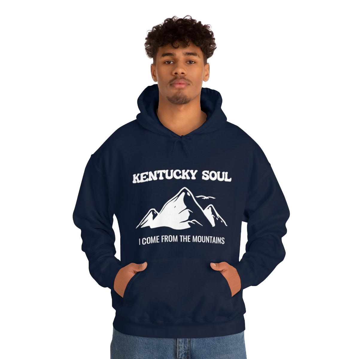 I Come From The Mountains- Unisex Heavy Blend™ Hooded Sweatshirt