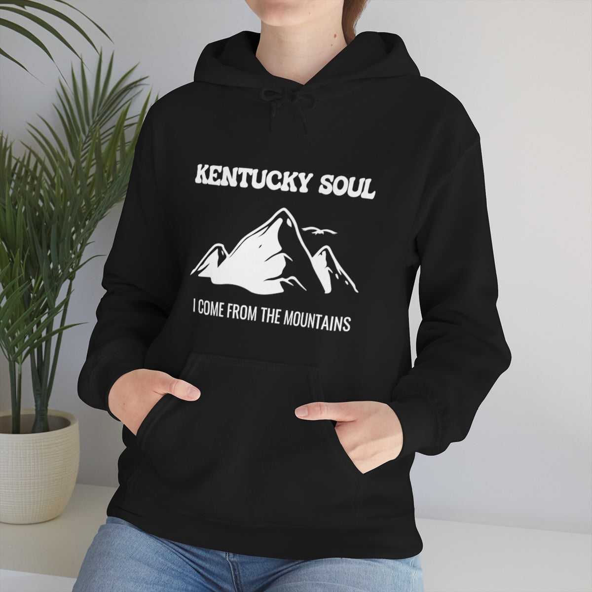 I Come From The Mountains- Unisex Heavy Blend™ Hooded Sweatshirt