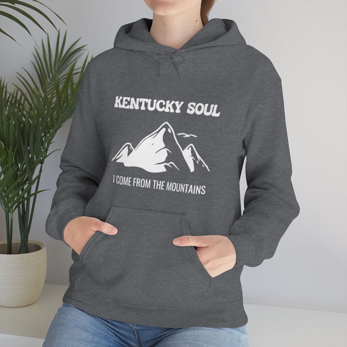 I Come From The Mountains- Unisex Heavy Blend™ Hooded Sweatshirt