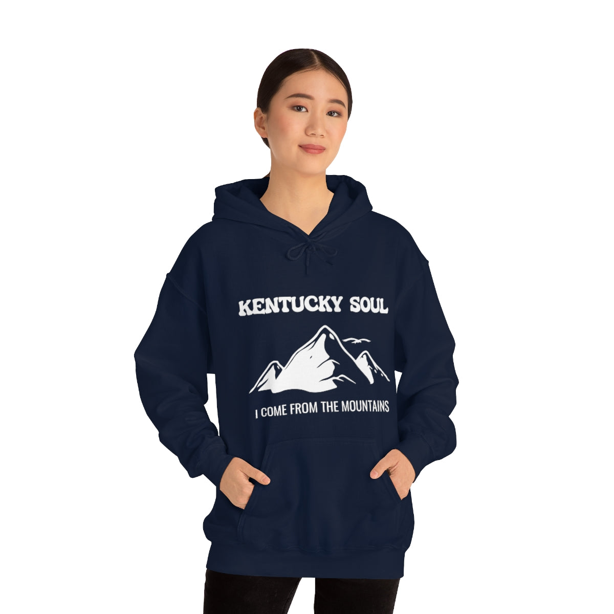 I Come From The Mountains- Unisex Heavy Blend™ Hooded Sweatshirt