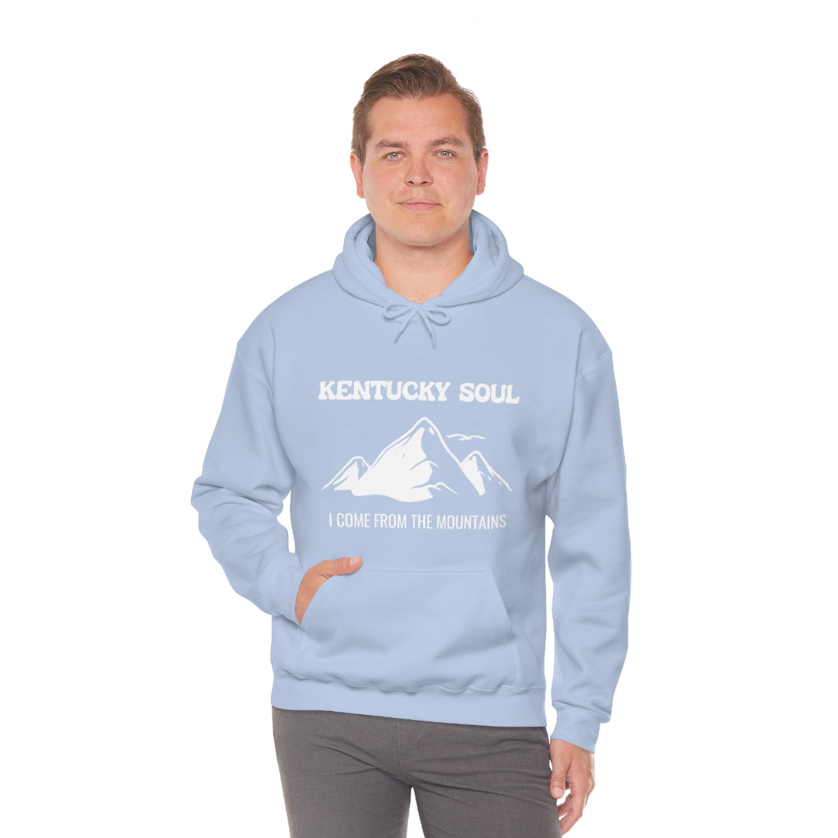 I Come From The Mountains- Unisex Heavy Blend™ Hooded Sweatshirt