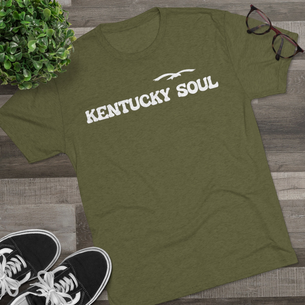 Men's Logo Tee- Tri-Blend