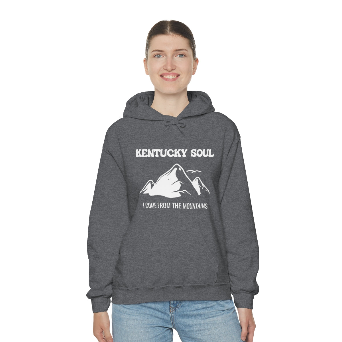 I Come From The Mountains- Unisex Heavy Blend™ Hooded Sweatshirt