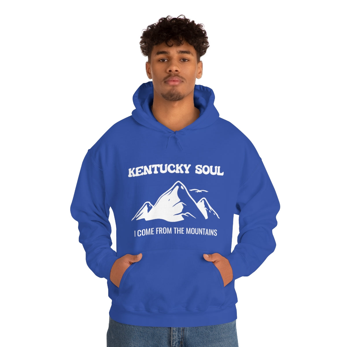 I Come From The Mountains- Unisex Heavy Blend™ Hooded Sweatshirt