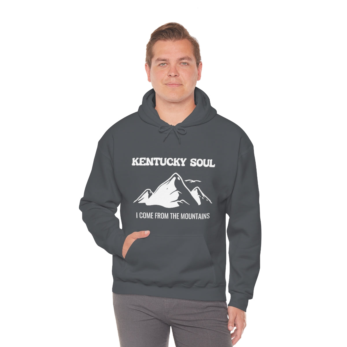 I Come From The Mountains- Unisex Heavy Blend™ Hooded Sweatshirt
