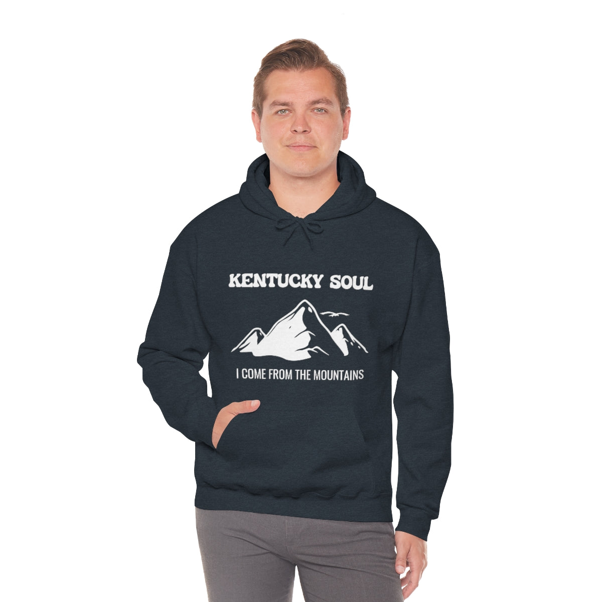 I Come From The Mountains- Unisex Heavy Blend™ Hooded Sweatshirt