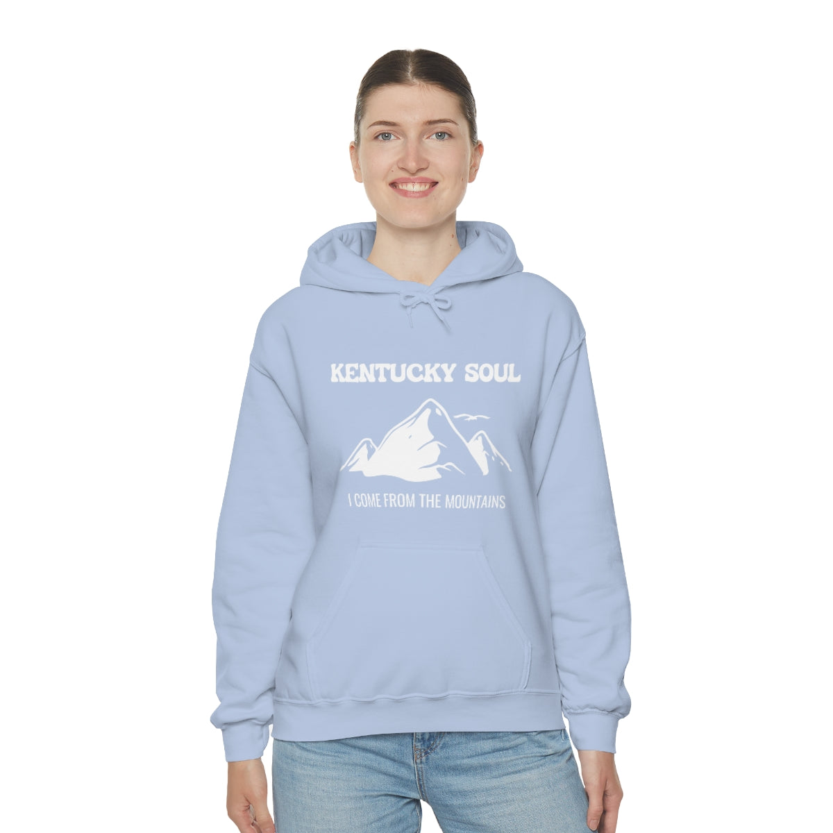 I Come From The Mountains- Unisex Heavy Blend™ Hooded Sweatshirt