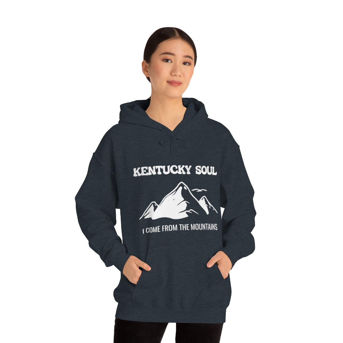 I Come From The Mountains- Unisex Heavy Blend™ Hooded Sweatshirt