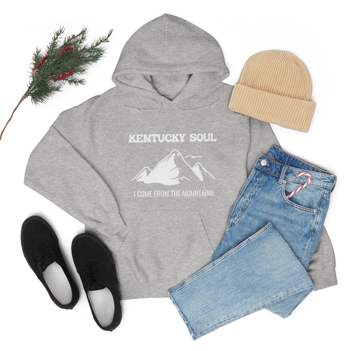 I Come From The Mountains- Unisex Heavy Blend™ Hooded Sweatshirt