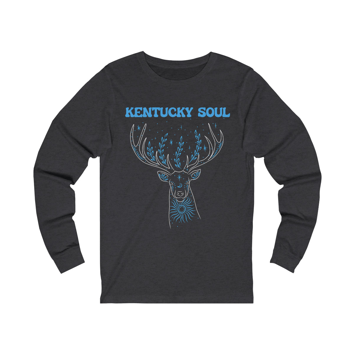 Unisex Blue Deer - Jersey Long Sleeve Tee