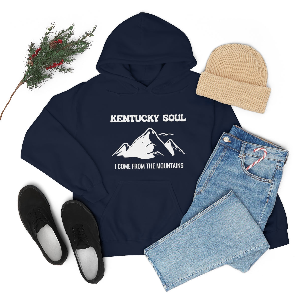 I Come From The Mountains- Unisex Heavy Blend™ Hooded Sweatshirt