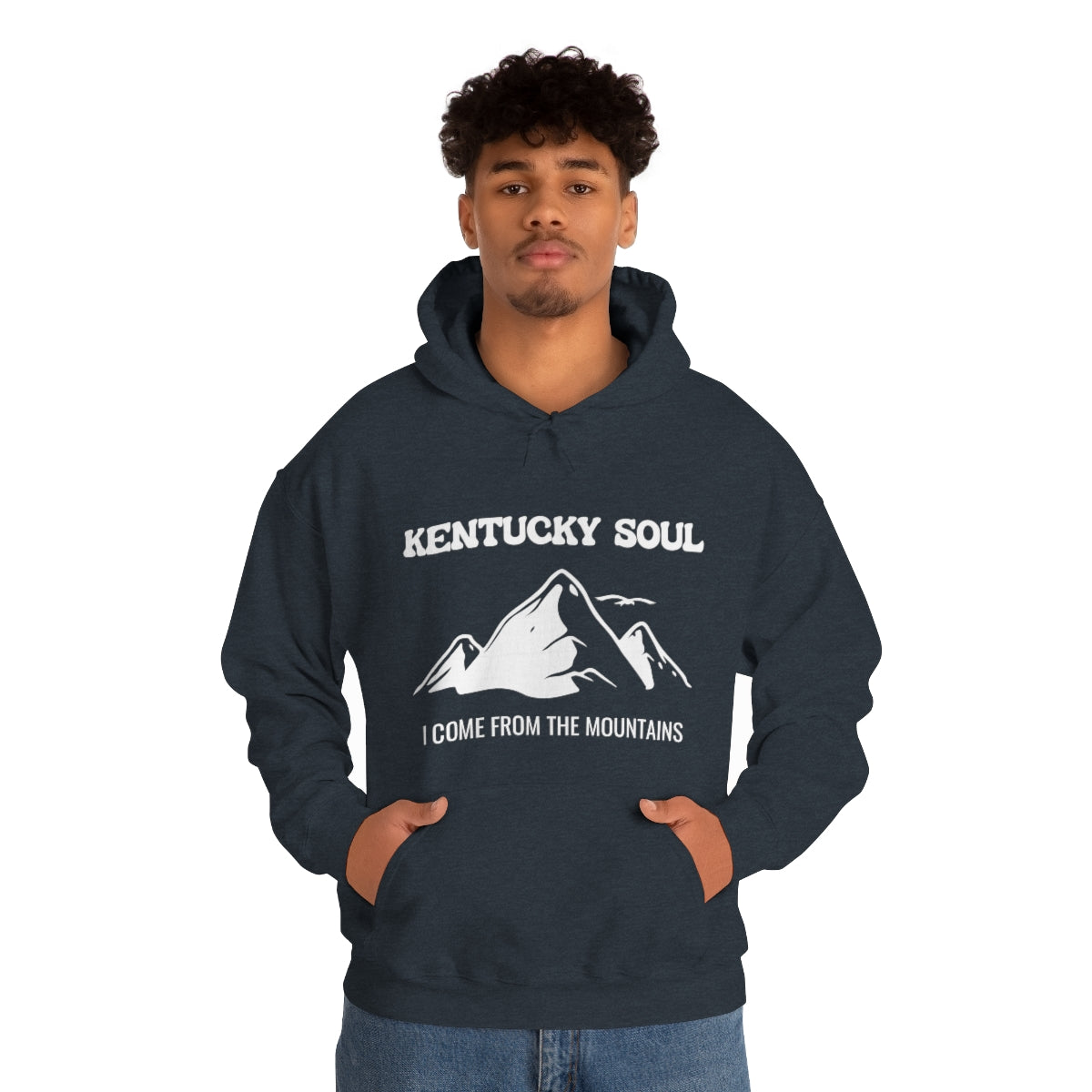 I Come From The Mountains- Unisex Heavy Blend™ Hooded Sweatshirt