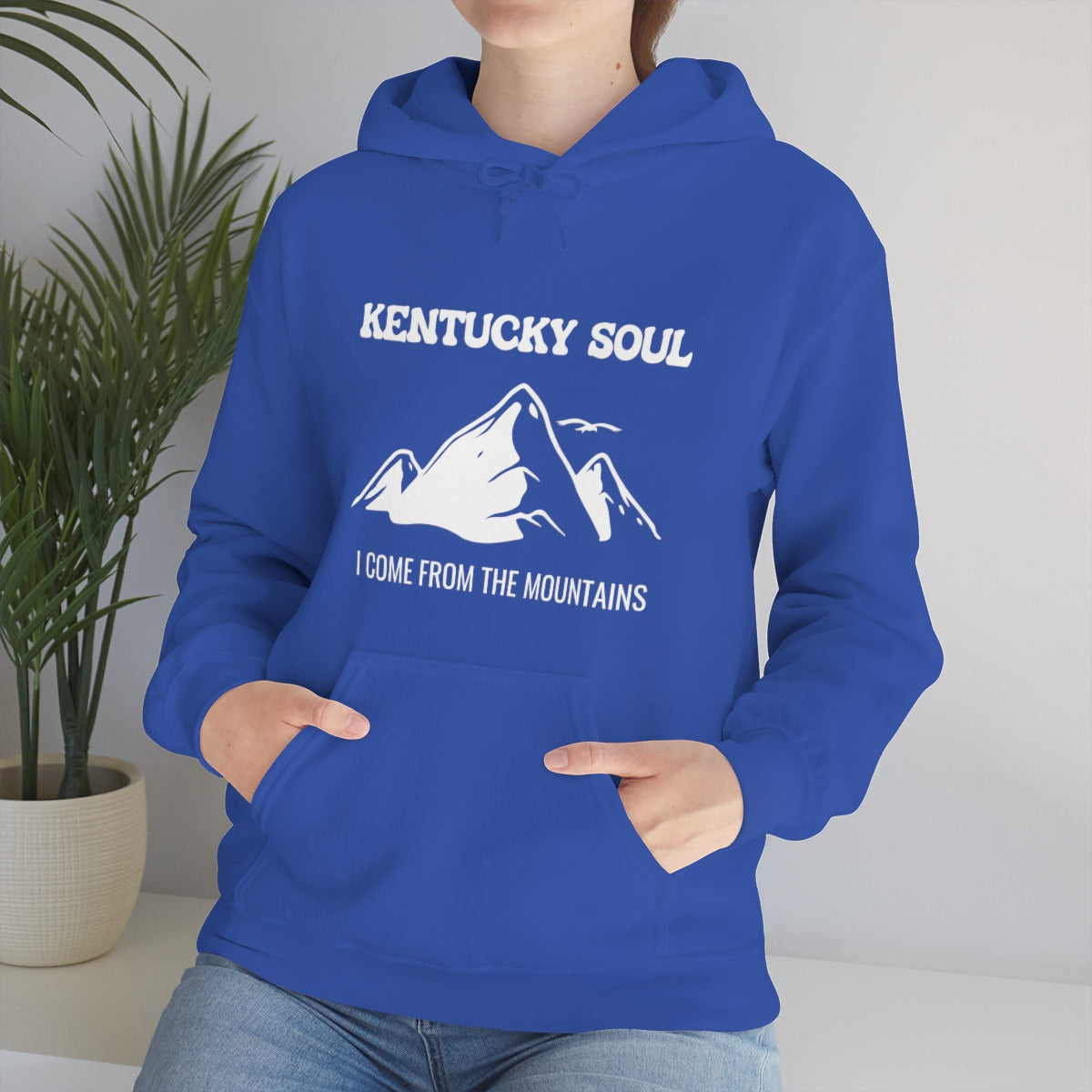 I Come From The Mountains- Unisex Heavy Blend™ Hooded Sweatshirt