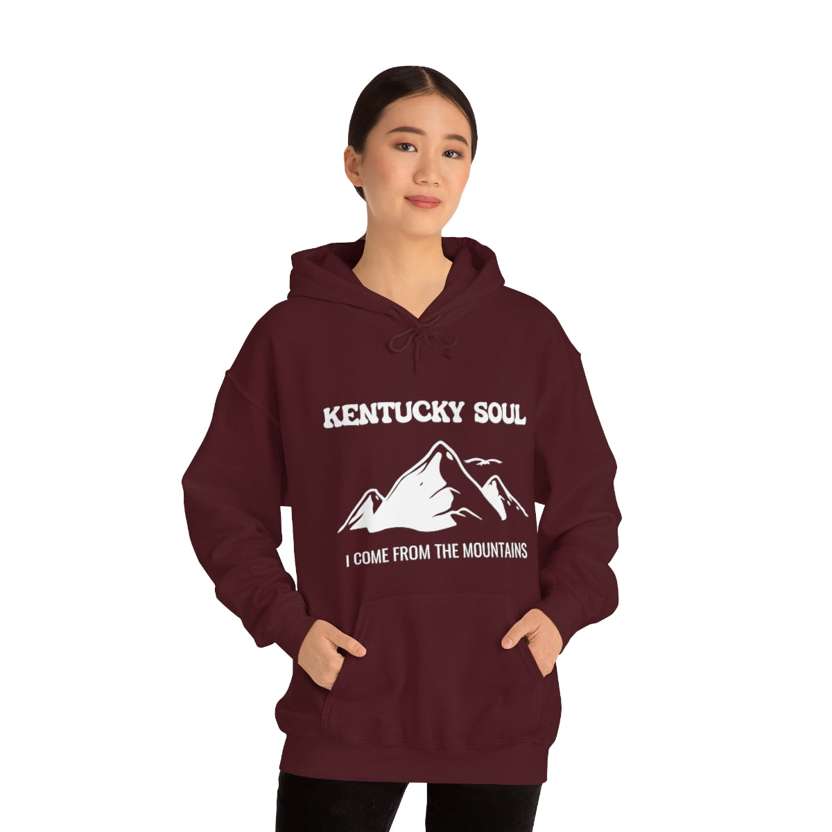 I Come From The Mountains- Unisex Heavy Blend™ Hooded Sweatshirt