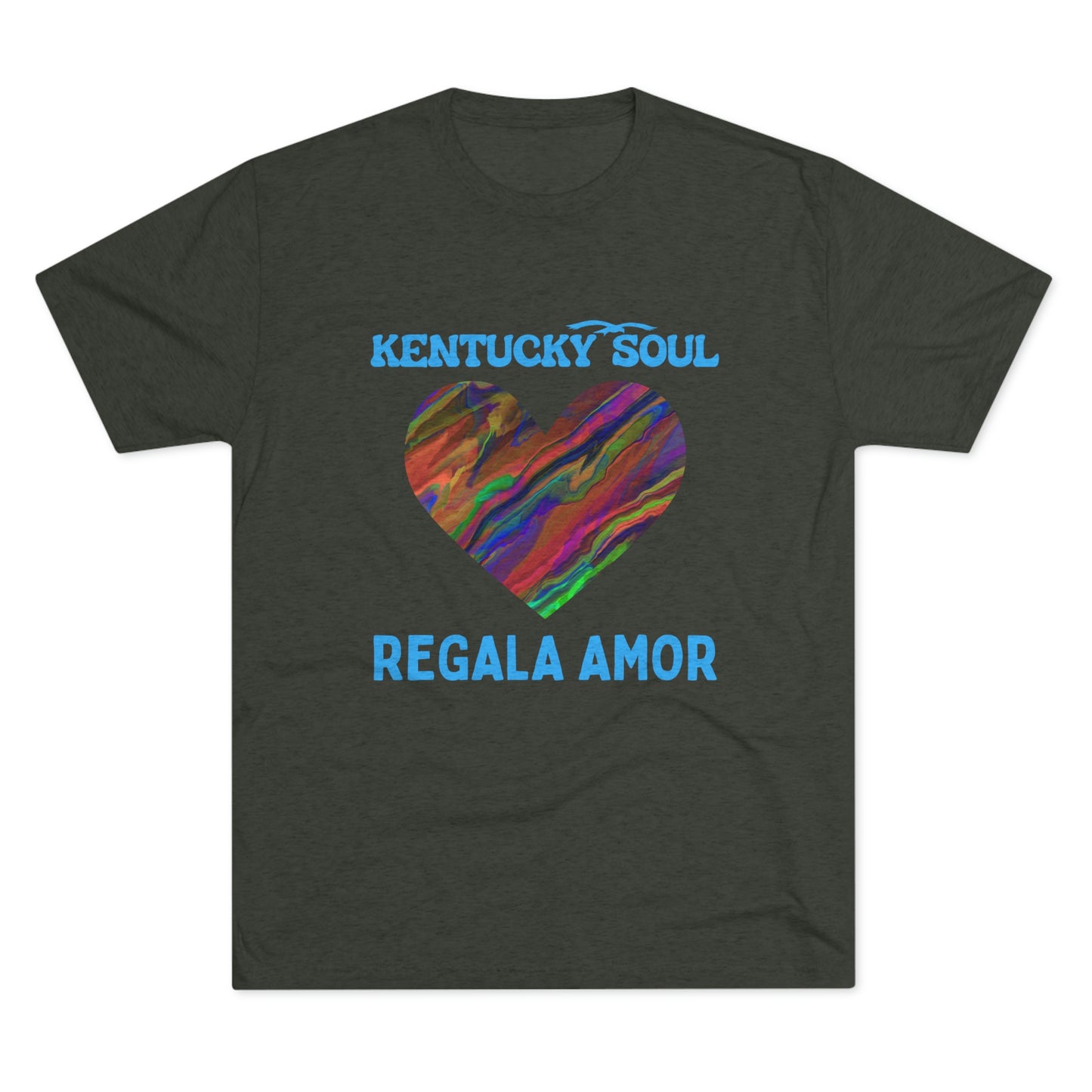 Men's Regala Amor Single Single Cover Tri-Blend- Tee