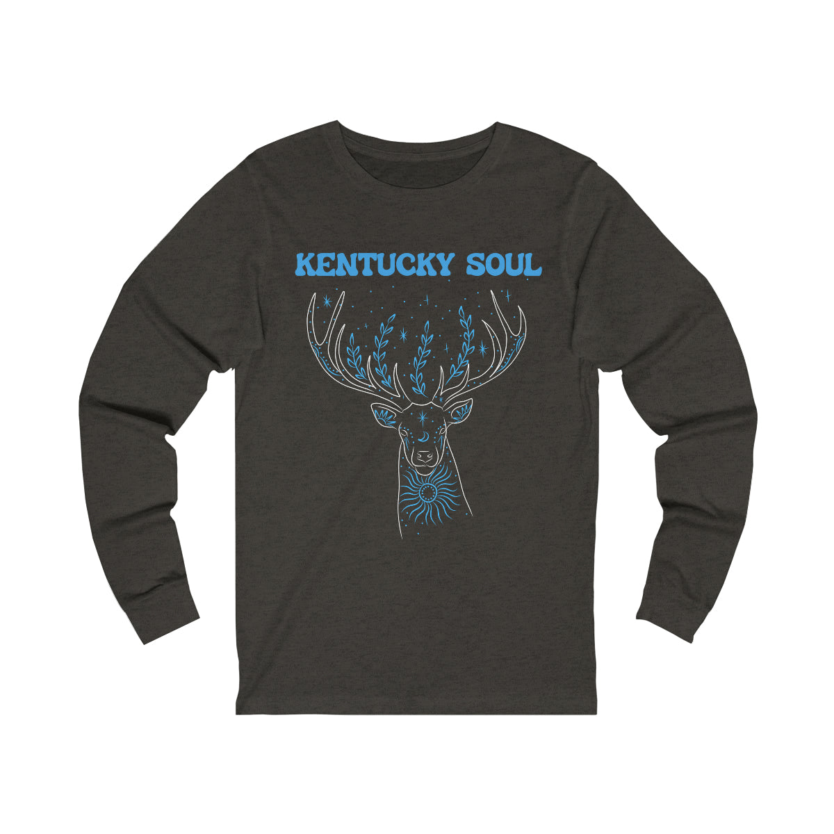 Unisex Blue Deer - Jersey Long Sleeve Tee