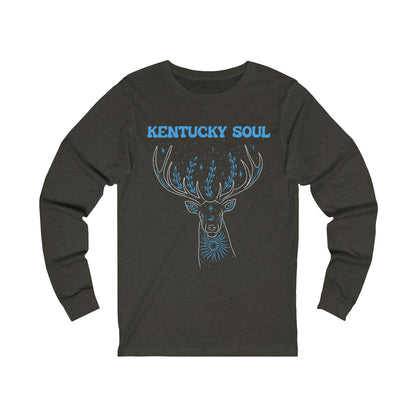 Unisex Blue Deer - Jersey Long Sleeve Tee