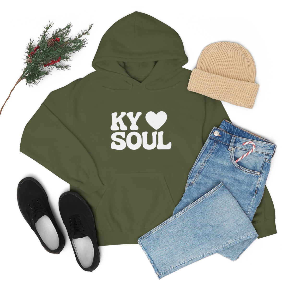 KY SOUL HEART- Unisex Heavy Blend™ Hooded Sweatshirt