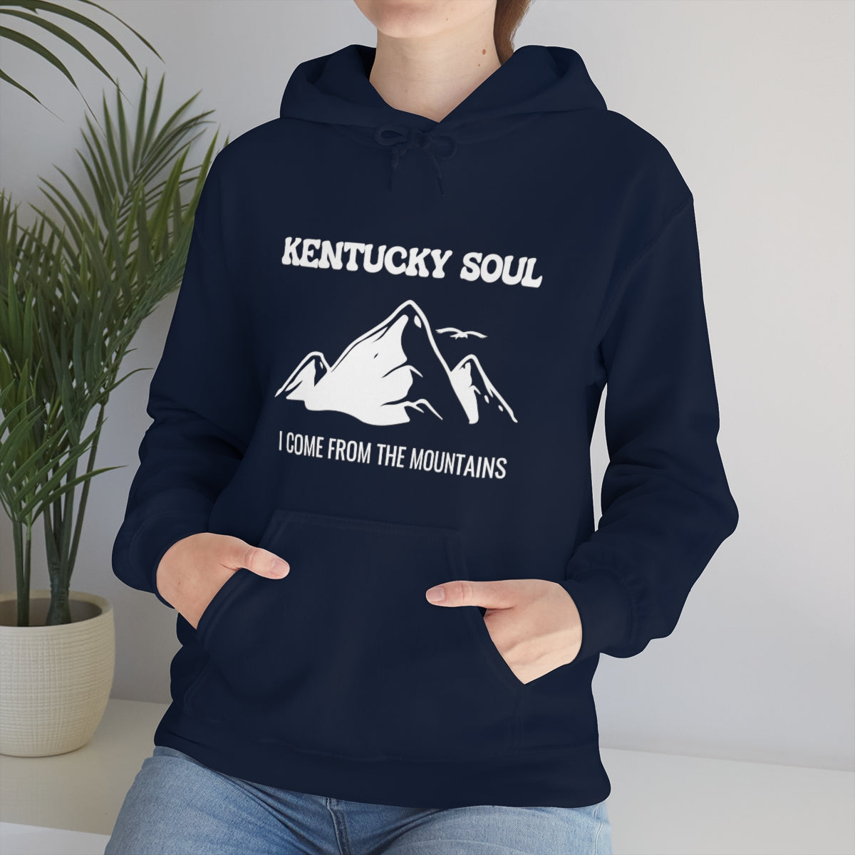 I Come From The Mountains- Unisex Heavy Blend™ Hooded Sweatshirt