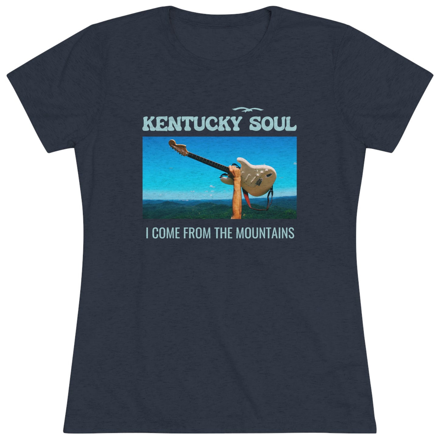 Women's I Come From the Mountains Single Cover Triblend Tee