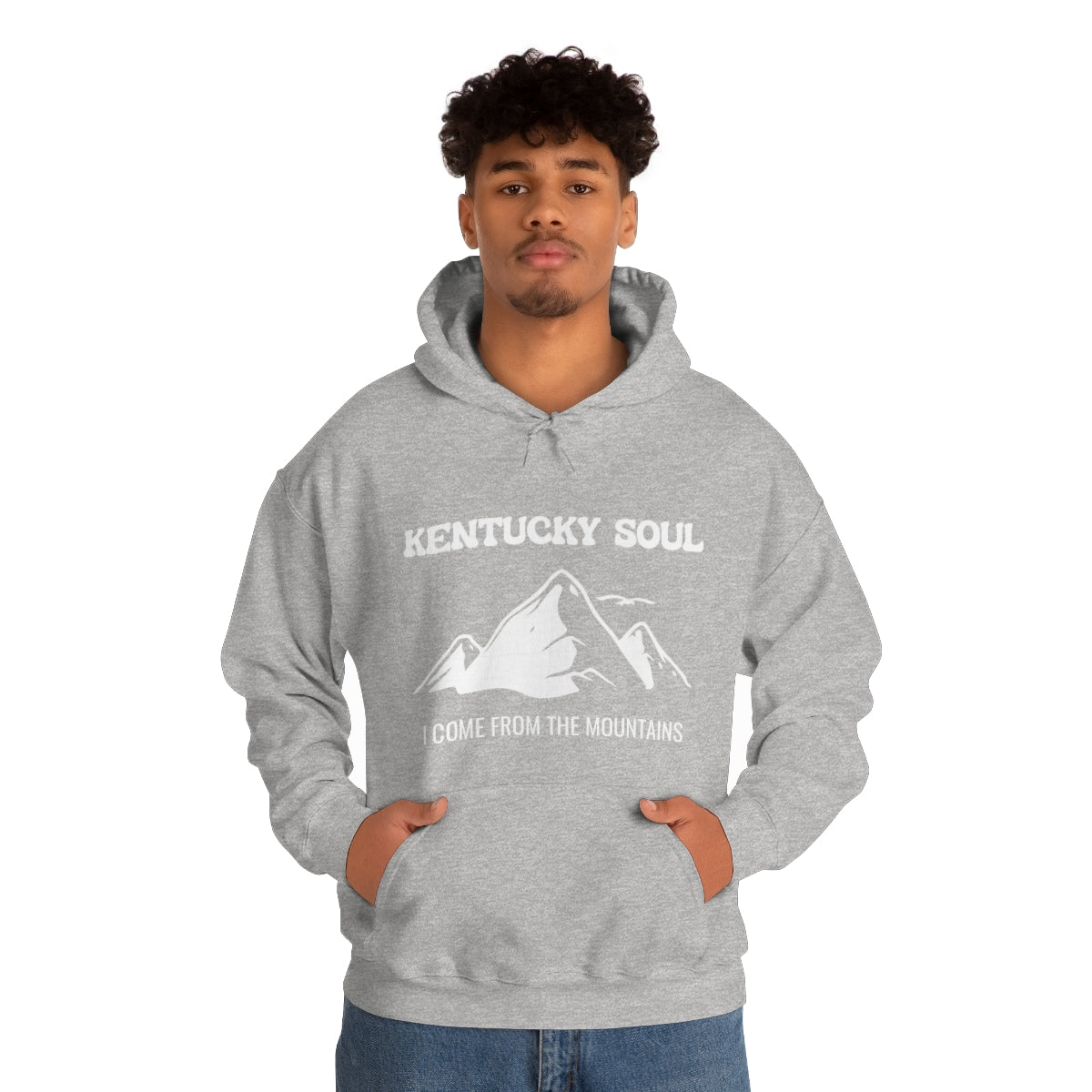 I Come From The Mountains- Unisex Heavy Blend™ Hooded Sweatshirt